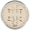 Antique Beige Quad Gauge 5" Electrical - image 1