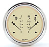 Antique Beige Dual Gauge 3-3/8" Electrical - image 1