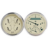 Antique Beige Quad Gauge Kit 3-3/8" Electrical - image 1