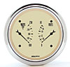 Antique Beige Dual Gauge 3-3/8" Electrical - image 1