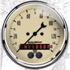 Antique Beige Speedometer 3-3/8" Electrical - image 1