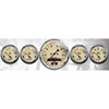 Antique Beige 5-Gauge Kit 3-3/8" Speedometer (120 mph, Digital Display) - image 1