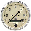 Antique Beige Speedometer 3-3/8" Electrical - image 1