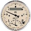 Antique Beige Dual Gauge 3-3/8" Electrical - image 1