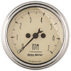 Antique Beige Tachometer 2-1/16" Electrical - image 1