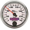 GAUGE SPEEDO 2 5/8 190 KMH ELEC WHITE PRO-CYCLE - image 1