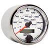 GAUGE SPEEDO 2 5/8 160 MPH/260KMH ELEC WHITE PRO-CYCLE - image 1