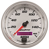 GAUGE SPEEDOMETER 3 3/8 160MPH ELEC. PROGRAMMABLE WHITE PRO-CYCLE - image 1