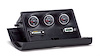 Triple Glove Box Gauge Mount 2003-05 Mitsubishi Evo 8 - image 1