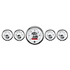 Prestige Pearl 5-Piece Gauge Kit 3-3/8" Speedometer (120 mph, LCD Odometer) - image 1