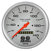 GAUGE SPEEDOMETER 5 140MPH GPS MARINE SILVER - image 1