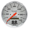 GAUGE SPEEDOMETER 5 140MPH GPS MARINE CHROME - image 1