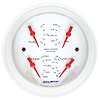200706 3-3/8 in. Electrical Quad Gauge [Marine White] - image 1