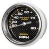 Pro-Comp Carbon Fiber Marine Speedometer Diameter: 3-3/8" - image 2