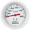 Pro-Comp White Phantom Marine Speedometer Diameter: 3-3/8" - image 1