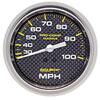 Pro-Comp Carbon Fiber Marine Speedometer Diameter: 3-3/8" - image 1