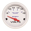 Pro-Comp White Phantom Marine Voltmeter Diameter: 2-1/16" - image 1