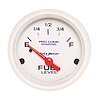 Pro-Comp White Phantom Marine Fuel Level Gauge Diameter: 2-1/16" - image 1