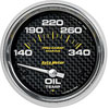 Pro-Comp Carbon Fiber Marine Oil Temperature Gauge Diameter: 2-5/8" - image 1