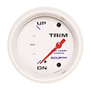 Pro-Comp White Phantom Marine Trim Level Gauge Diameter: 2-5/8" - image 1