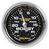 Pro-Comp Carbon Fiber Marine Vacuum / Boost Gauge Diameter: 2-1/16" - image 1