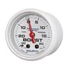 Pro-Comp White Phantom Marine Vacuum / Boost Gauge Diameter: 2-1/16" - image 2