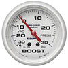 Pro-Comp White Phantom Marine Vacuum / Boost Gauge Diameter: 2-5/8" - image 1