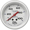 Pro-Comp White Phantom Marine Oil Pressure Gauge Diameter: 2-5/8" - image 1