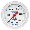 Pro-Comp White Phantom Marine Oil Pressure Gauge Diameter: 2-1/16" - image 1