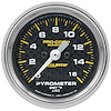 Pro-Comp Carbon Fiber Marine Pyrometer Gauge Diameter: 2-1/16" - image 1