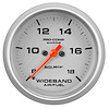 Pro-Comp Marine Wideband Air/Fuel Gauge 2-5/8" Silver - image 1