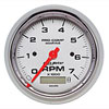 Pro-Comp Ultra Lite Marine Tachometer With Hourmeter Diameter: 3-3/8" - image 1