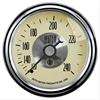 Antique Ivory Water Temperature Gauge 2-1/16" Mechanical - image 1