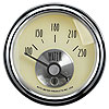 Antique Ivory Water Temperature Gauge 2-1/16" Electrical - image 1
