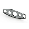 Dash Gauge Panel 18" W x 6-1/4" H - image 1