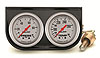 Dash Gauge Panel (2) 3-3/8" Tach/Speedo Gauges - image 1