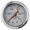 Direct Mount Pressure Gauge 1-1/2" Liquid Filled Mechanical - image 1