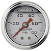 Direct Mount Pressure Gauge 1-1/2" Liquid Filled Mechanical - image 1