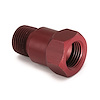 Temperature Adapter 3/8" Red Aluminum NPT - image 1