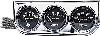 Autogage Gauge Trio Oil Pressure, 0-100 psi - image 1