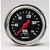 Traditional Chrome Oil Pressure Gauge 2-1/16" mechanical - image 1