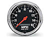 Traditional Chrome Speedometer 3-3/8" electrical, in-dash mount - image 1