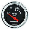 Traditional Chrome Fuel Level Gauge 2-1/16" electrical - image 1