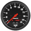 Z-Series GPS Speedometer 5" Electrical 0-225 km/h (With Digital Stepper Motor) - image 1