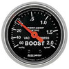 Sport-Comp Vacuum/Boost Gauge 2-1/16" Mechanical - image 1