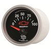 Officially Licensed Chevrolet Performance Oil Pressure Gauge 2-1/16" Electrical - image 2