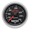 Officially Licensed Chevrolet Performance Water Temperature Gauge 2-1/16" Mechanical (Full Sweep) - image 3