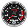 Officially Licensed GM Nitrous Pressure Gauge 2-1/16" Electrical (Full Sweep) - image 1