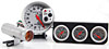 Silver Tachometer 2-1/16" Kit Kit Includes: Auto Meter 5" Silver Tachometer - image 1