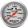 Ultra-Lite Brake Pressure Gauge 2-5/8" mechanical - image 1